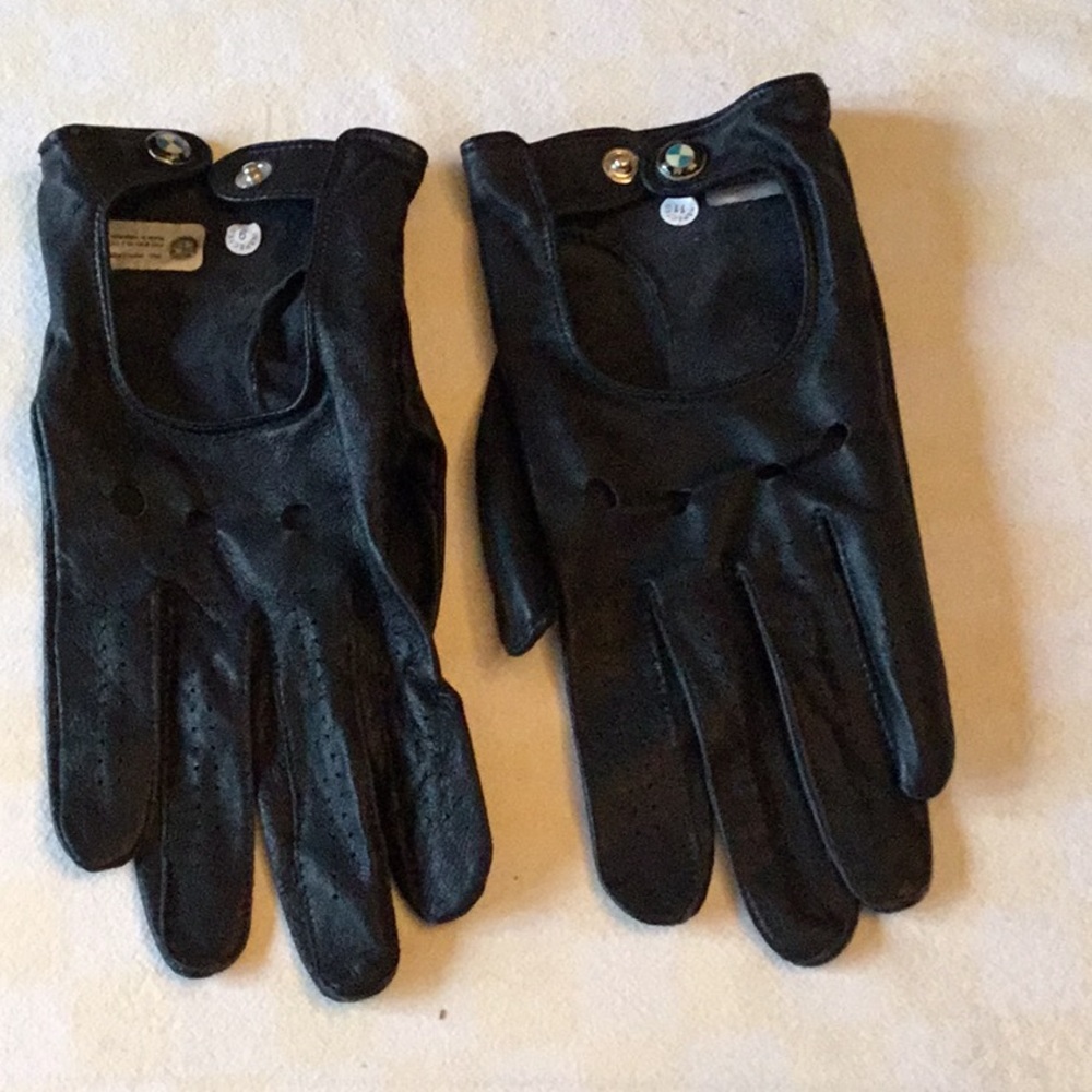 Leather Driving Gloves Men’s Large